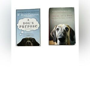 Inside of a Dog & A Dogs purpose TWO books about dogs.New York times Bestseller